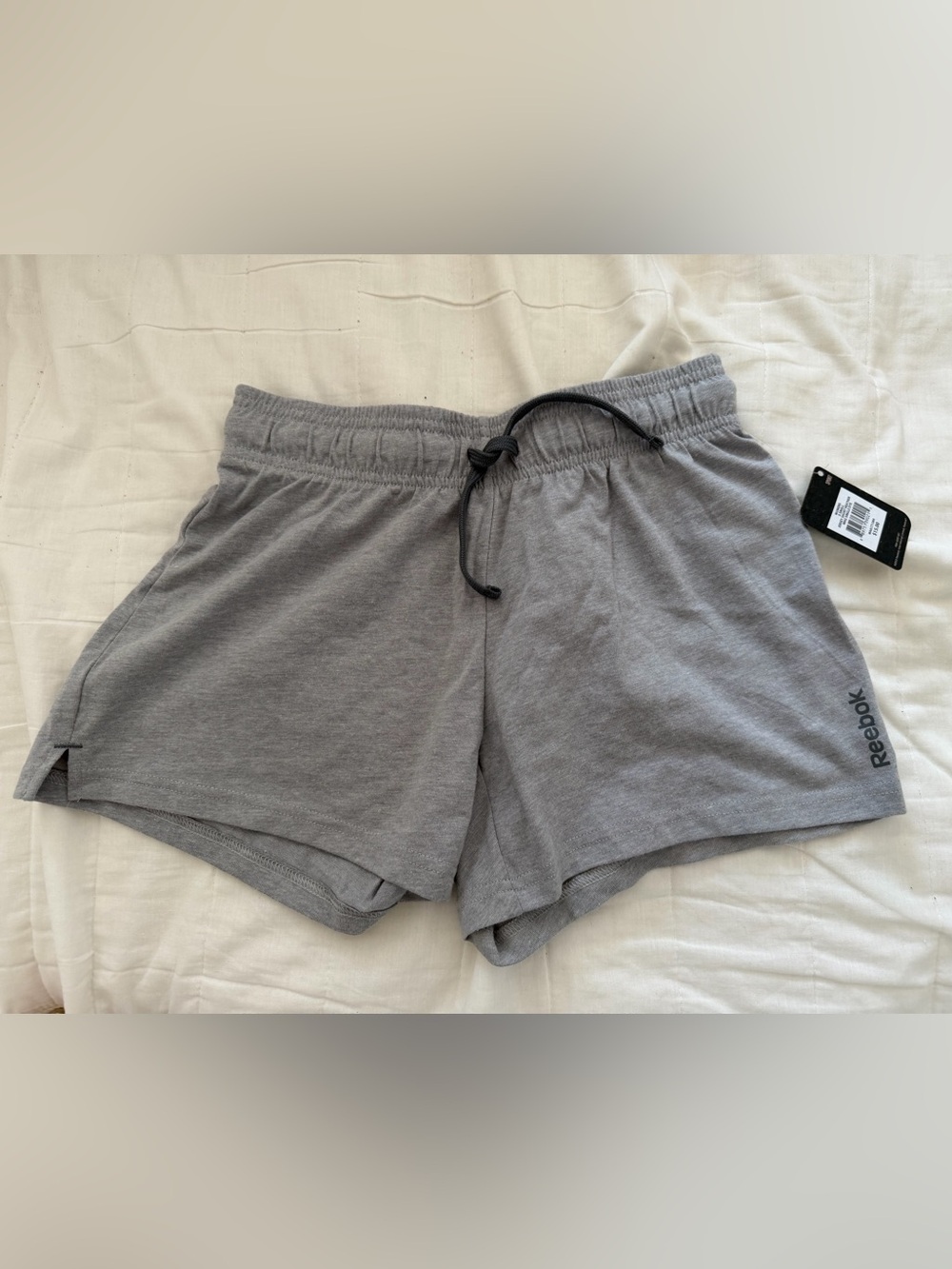 Reebok Jersey Heather Grey Shorts - NWT - XS